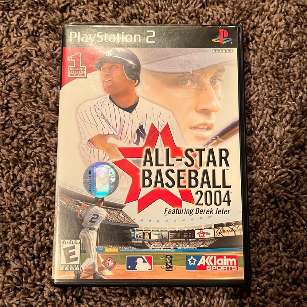 PS2 All-Star Baseball 2004 feat. Derek Jeter